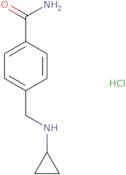 4-[(Cyclopropylamino)methyl]benzamide hydrochloride