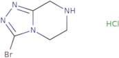 3-Bromo-5,6,7,8-tetrahydro[1,2,4]triazolo[4,3-a]pyrazine hydrochloride