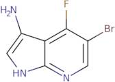 5-Bromo-4-fluoro-1H-pyrrolo[2,3-b]pyridin-3-amine