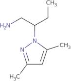 2-(3,5-Dimethyl-1H-pyrazol-1-yl)butan-1-amine