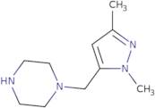 1-[(1,3-Dimethyl-1H-pyrazol-5-yl)methyl]piperazine