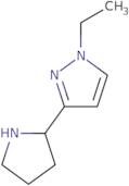 1-Ethyl-3-(pyrrolidin-2-yl)-1H-pyrazole
