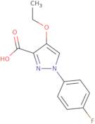 4-Ethoxy-1-(4-fluorophenyl)-1H-pyrazole-3-carboxylic acid