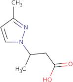 3-(3-Methyl-1H-pyrazol-1-yl)butanoic acid