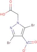 2-(3,5-Dibromo-4-nitro-1H-pyrazol-1-yl)acetic acid