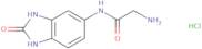 2-Amino-N-(2-oxo-2,3-dihydro-1H-1,3-benzodiazol-5-yl)acetamide hydrochloride