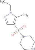 1-[(1-Ethyl-5-methyl-1H-pyrazol-4-yl)sulfonyl]piperazine