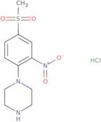 1-(4-Methanesulfonyl-2-nitrophenyl)piperazine hydrochloride