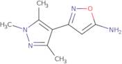 3-(1,3,5-Trimethyl-1H-pyrazol-4-yl)isoxazol-5-amine