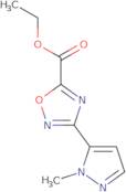 Ethyl 3-(1-methyl-1H-pyrazol-5-yl)-1,2,4-oxadiazole-5-carboxylate