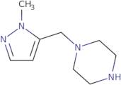 1-[(1-Methyl-1H-pyrazol-5-yl)methyl]piperazine