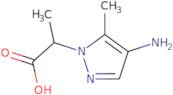 2-(4-Amino-5-methyl-1H-pyrazol-1-yl)propanoic acid