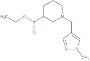 Ethyl 1-[(1-methyl-1H-pyrazol-4-yl)methyl]piperidine-3-carboxylate