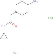 2-(4-Amino-1-piperidinyl)-N-cyclopropylacetamide dihydrochloride