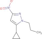 5-Cyclopropyl-3-nitro-1-propyl-1H-pyrazole