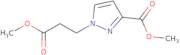 Methyl 1-(3-methoxy-3-oxopropyl)-1H-pyrazole-3-carboxylate