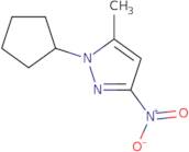 1-Cyclopentyl-5-methyl-3-nitro-1H-pyrazole
