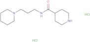 N-[3-(Piperidin-1-yl)propyl]piperidine-4-carboxamide dihydrochloride