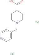 1-[(Pyridin-4-yl)methyl]piperidine-4-carboxylic acid dihydrochloride