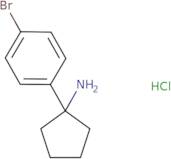 1-(4-bromophenyl)cyclopentan-1-amine hydrochloride
