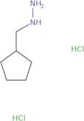1-(cyclopentylmethyl)hydrazine 2hcl
