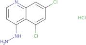 5,7-Dichloro-4-hydrazinoquinoline hydrochloride