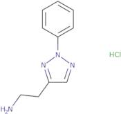 2-(2-Phenyl-2H-1,2,3-triazol-4-yl)ethan-1-amine hydrochloride