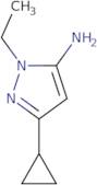 3-Cyclopropyl-1-ethyl-1H-pyrazol-5-amine