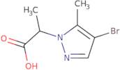 2-(4-Bromo-5-methyl-1H-pyrazol-1-yl)propanoic acid