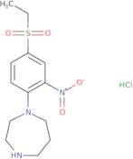 1-[4-(Ethylsulfonyl)-2-nitrophenyl]homopiperazinehydrochloride