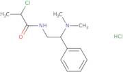 2-Chloro-N-[2-(dimethylamino)-2-phenylethyl]propanamide hydrochloride