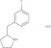 2-[(3-Fluorophenyl)methyl]pyrrolidine hydrochloride