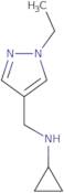 N-[(1-Ethyl-1H-pyrazol-4-yl)methyl]cyclopropanamine