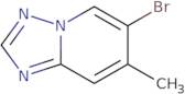 6-Bromo-7-methyl[1,2,4]triazolo[1,5-a]pyridine