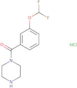 1-[3-(Difluoromethoxy)benzoyl]piperazine hydrochloride