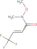 (2E)-4,4,4-Trifluoro-N-methoxy-N-methyl-2-butenamide