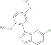 6-Chloro-3-(2,5-dimethoxyphenyl)[1,2,4]triazolo[4,3-b]pyridazine