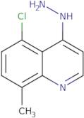 (5-Chloro-8-methyl-quinolin-4-yl)-hydrazine