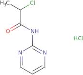 2-Chloro-N-(pyrimidin-2-yl)propanamidehydrochloride