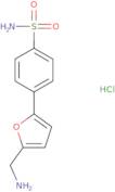 4-[5-(Aminomethyl)furan-2-yl]benzene-1-sulfonamide hydrochloride