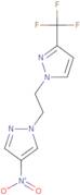 1-[2-(4-Nitro-1H-pyrazol-1-yl)ethyl]-3-(trifluoromethyl)-1H-pyrazole