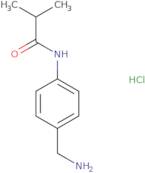 N-[4-(Aminomethyl)phenyl]-2-methylpropanamide hydrochloride