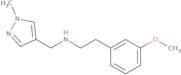 [2-(3-Methoxyphenyl)ethyl][(1-methyl-1H-pyrazol-4-yl)methyl]amine