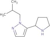 1-(2-Methylpropyl)-5-(pyrrolidin-2-yl)-1H-pyrazole