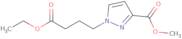 Methyl 1-(4-ethoxy-4-oxobutyl)-1H-pyrazole-3-carboxylate