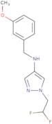 1-(2,2-Difluoroethyl)-N-[(3-methoxyphenyl)methyl]-1H-pyrazol-4-amine