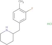 2-(3-Fluoro-4-methyl-benzyl)-piperidine hydrochloride