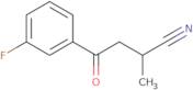 4-(3-Fluorophenyl)-2-methyl-4-oxobutanenitrile