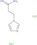 3-(1H-Imidazol-1-yl)propanimidamide dihydrochloride