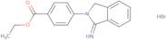 Ethyl 4-(1-imino-2,3-dihydro-1H-isoindol-2-yl)benzoate hydrobromide